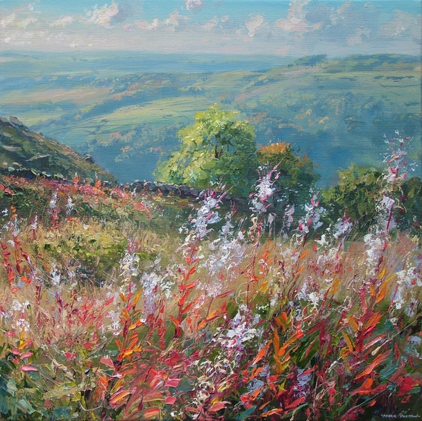 Mark Preston - rosebay willowherb, curbar gap